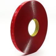 3M 4910 F Ruban mousse acrylique transparent VHB, 1 mm