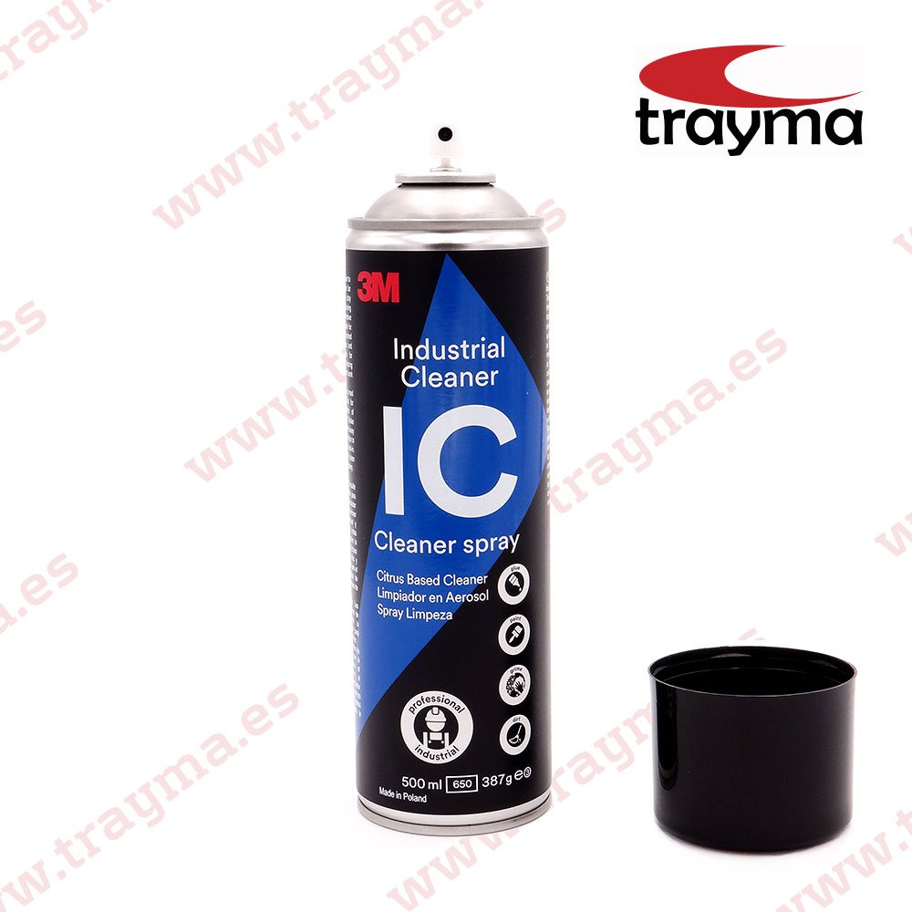 3M INDUSTRIAL CLEANER SPRAY Limpiador Industrial Uso General a base de aceites esenciales de cítricos - LIMP500