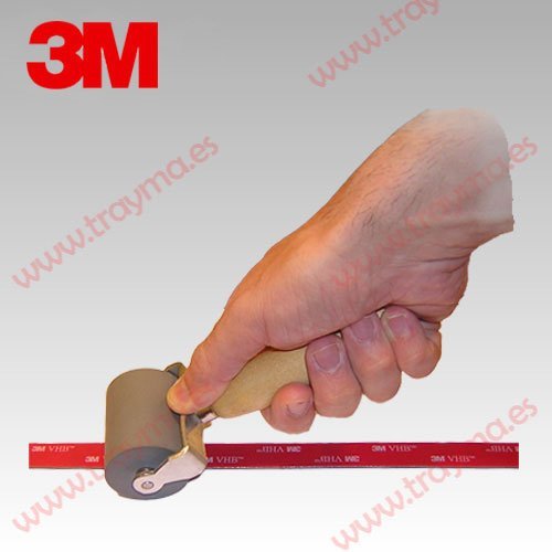 3M Rodillo de goma 903 para aplicación de cintas adhesivas