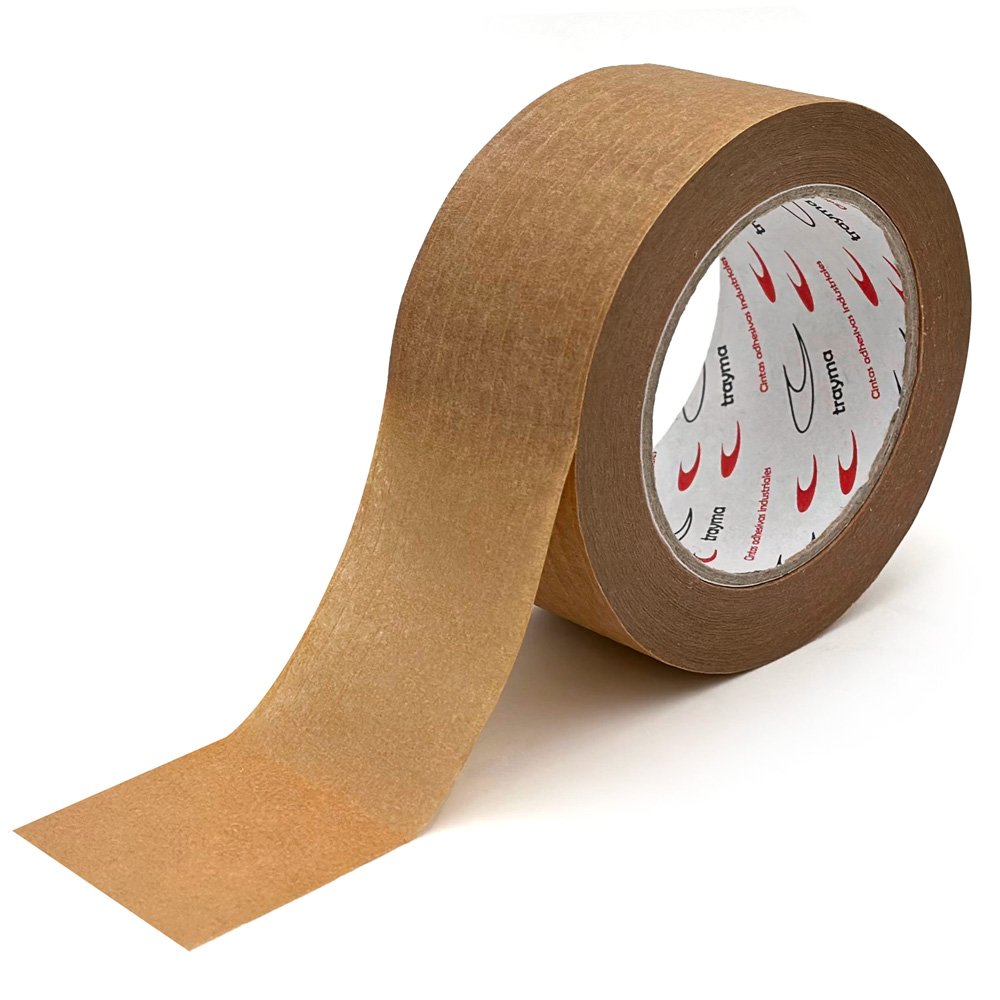 TYM 1125R Cinta adhesiva de papel reforzado para embalaje pesado - 45m x 50mm