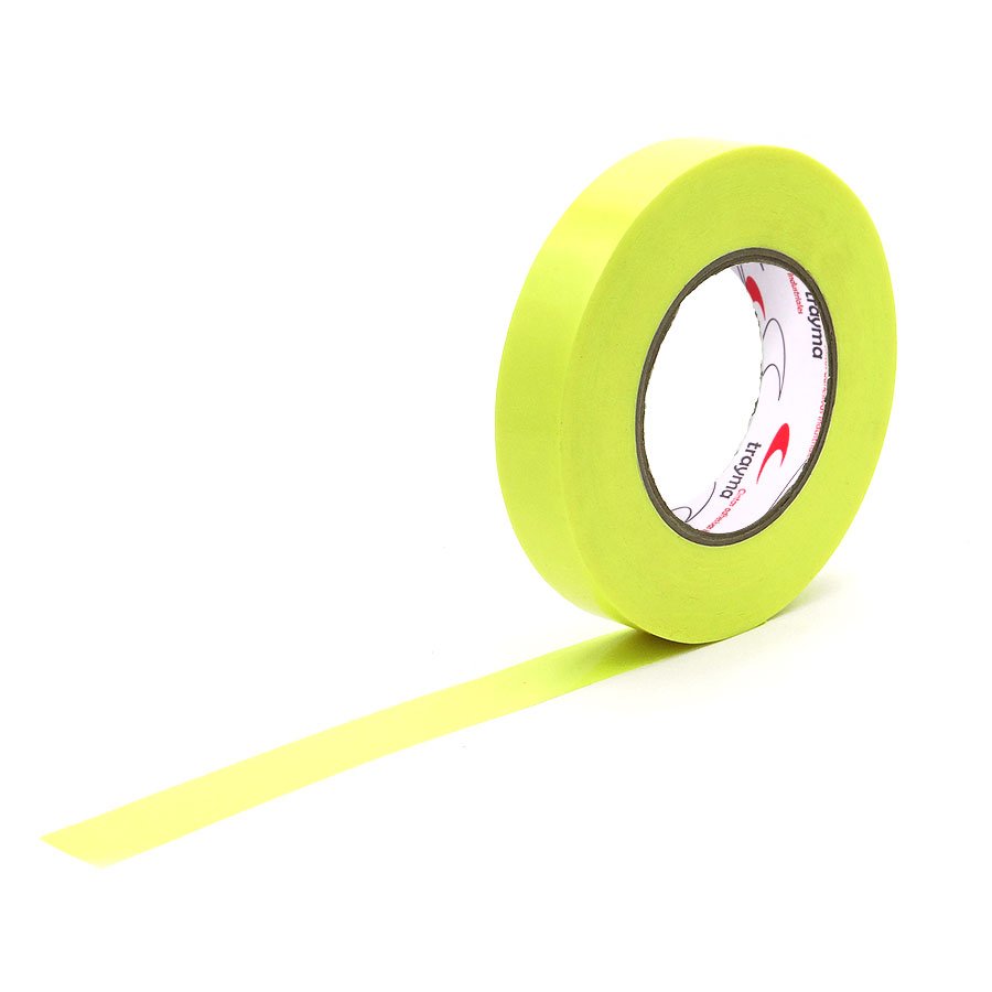 TYM 1221 Cinta de Strapping / Fleje Amarillo Adhesivo RETIRADA SIN RESIDUOS 15, 25 y 50 mm x 66 m