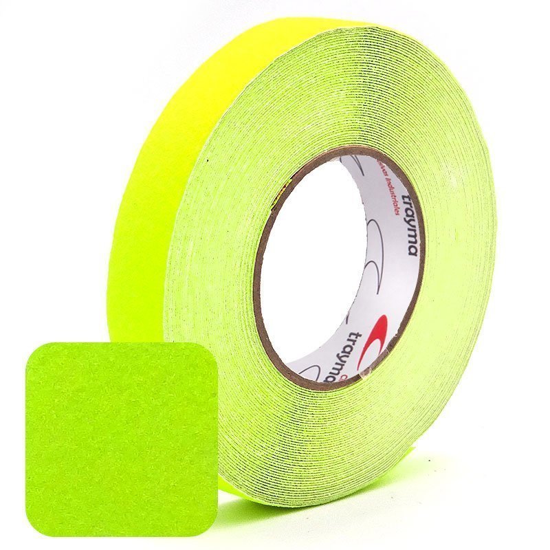 TYM 1906 Cinta adhesiva ANTIDESLIZANTE FLUORESCENTE