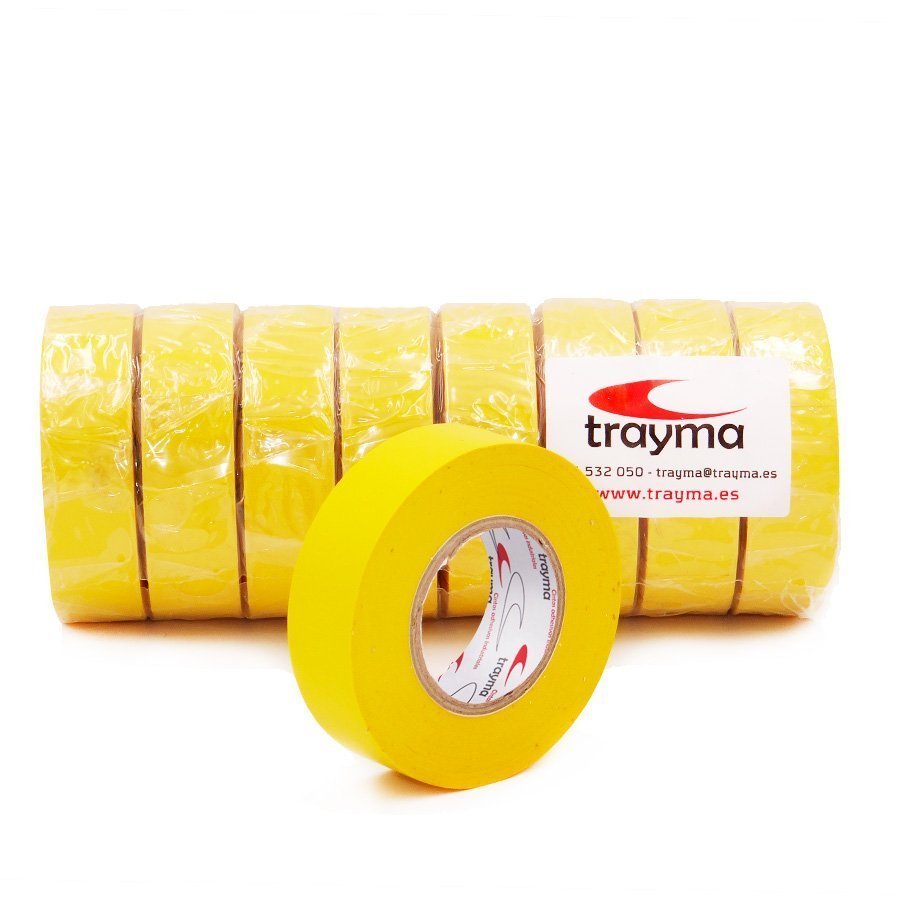 TYM 2702 Cinta aislante de PVC eléctrico autoextinguible de uso general.