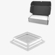 TYM TF31 TOP FIX - Tope Adhesivo de Protección Cuadrado 10 mm x 2,5 mm altura