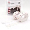 3M Hook & Loop SJ352B Blanco - Blister Short Roll 2 x 25 mm x 1.25 m