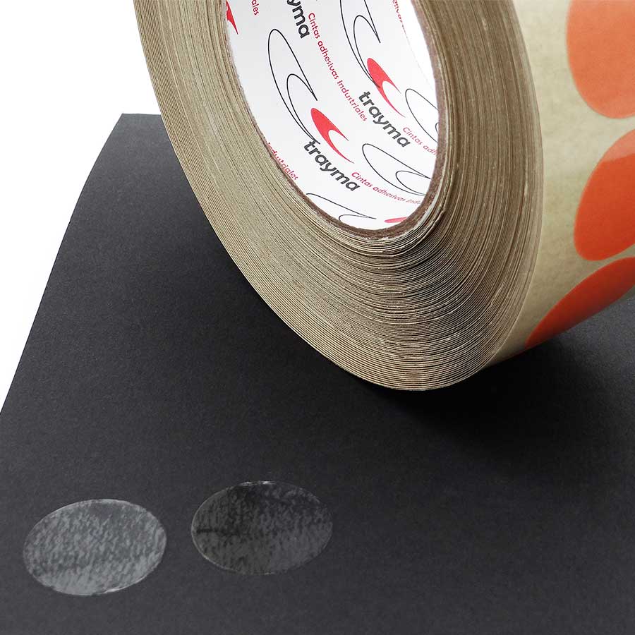 TYM 82506 Círculos Adhesivos Troquelados de Doble Cara Resistente TEMPERATURA - Transparentes 30 mm diámetro