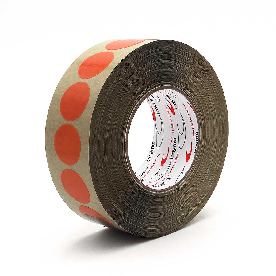 TYM 82506 Círculos Adhesivos Troquelados de Doble Cara Resistente TEMPERATURA - Transparentes 30 mm diámetro