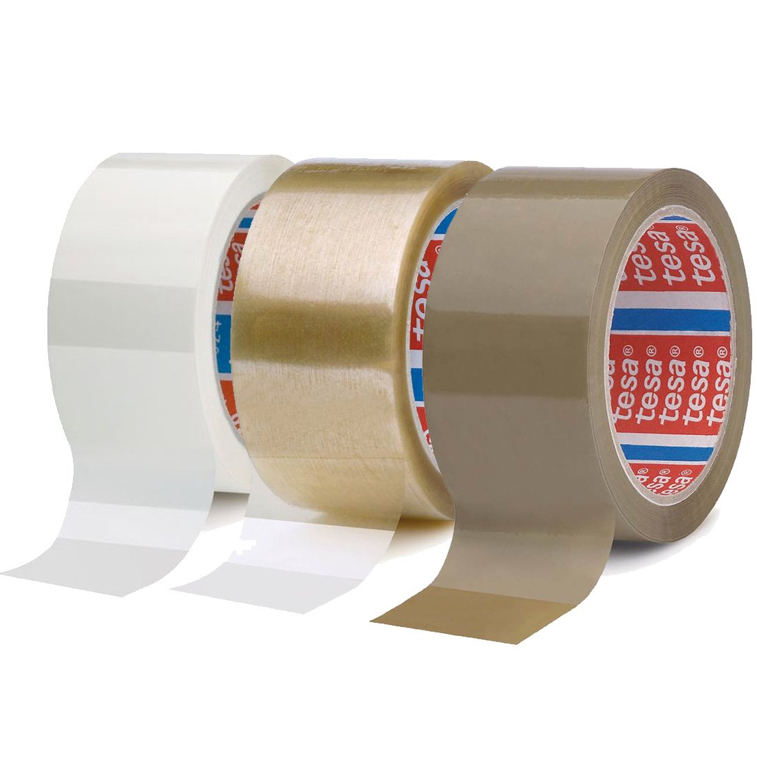 tesa 4089 Precinto adhesivo de polipropileno 28 micras y adhesivo de caucho natural solvente 50 mm x 66 m