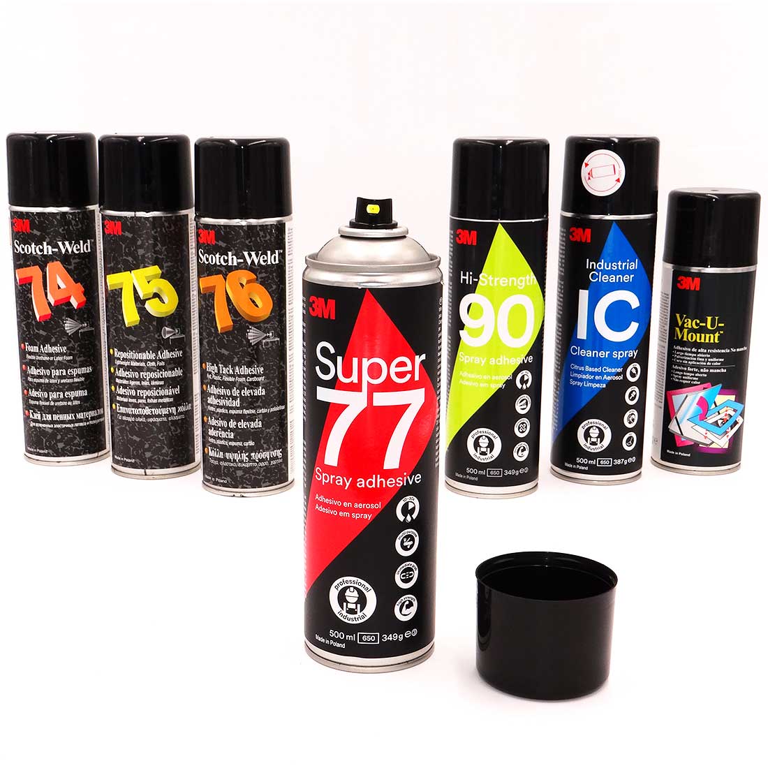 3M 77 Adhesivo en Spray de Uso General