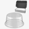 TYM TF19 TOP FIX - Tope Adhesivo de Protección Cilíndrico Transparente 12,7 mm de diámetro x 6,4 mm de altura