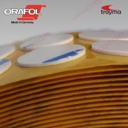 TYM 82652/1 TM Círculos adhesivos troquelados doble cara de espuma de 1 mm de espesor, 18 mm de diámetro