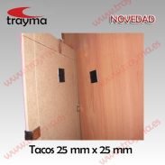 3M Dual Lock SJ355D extrafuerte color negro - cuadrados 25 x 25 mm