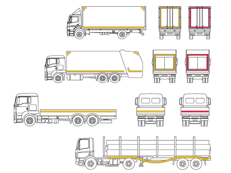 Comment marquer un camion?