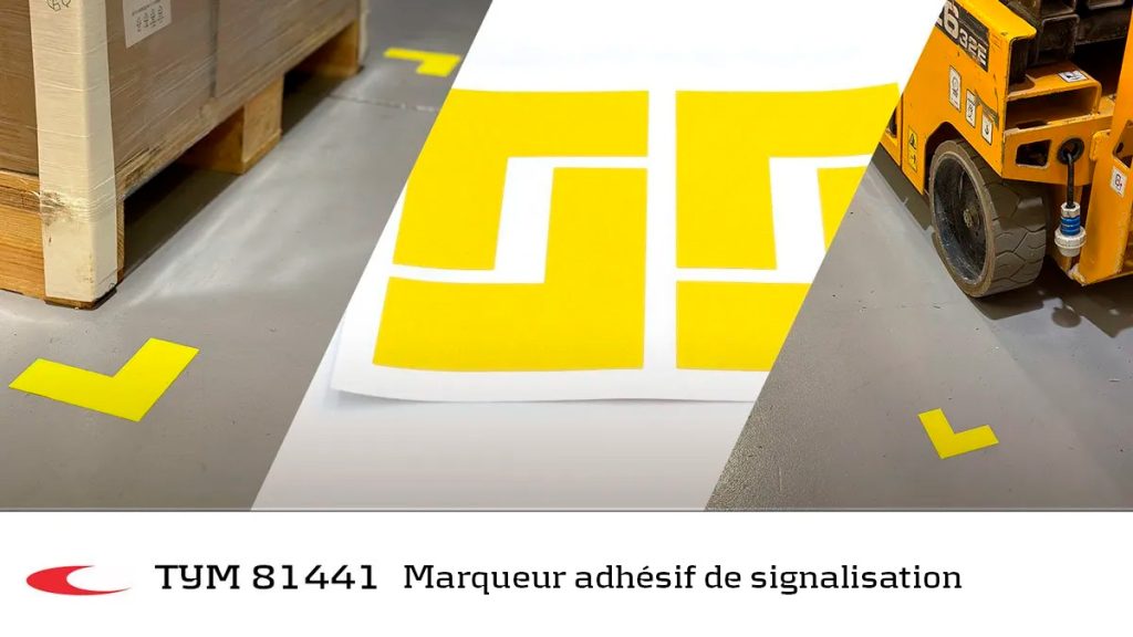 marqueur adhésif de signalisation