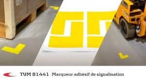 marqueur adhésif de signalisation