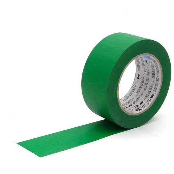 3M 2814 – Ruban de masquage extérieur en papier vert, résistant aux UV pendant 14 jours – Image 2
