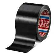 Cinta adhesiva tesa 4648 silage tape, para la reparación de bolas de silo. Color negro.