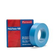 Alternative view of Nuñez-12 Ruban isolant professionnel en PVC ignifuge à haute adhérence - Isolation 600 V et codification - Plusieurs couleurs et terre - 19 mm x 20 m