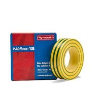 Nuñez-12 Ruban isolant professionnel en PVC ignifuge à haute adhérence - Isolation 600 V et codification - Plusieurs couleurs et terre - 19 mm x 20 m – Image 9